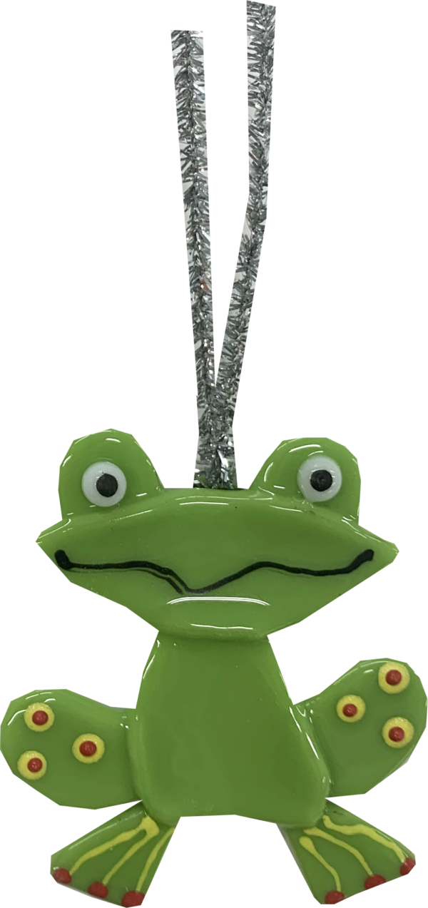 Kiss The Frog Ornament