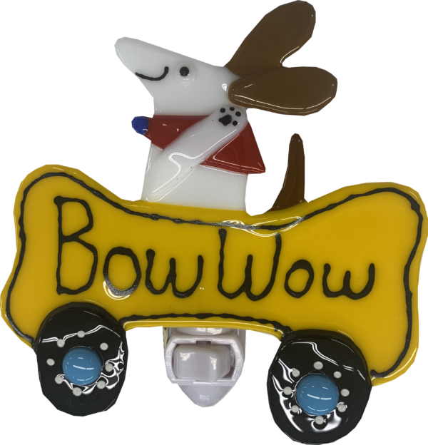 BowWow White & Brown Dog Nightlight