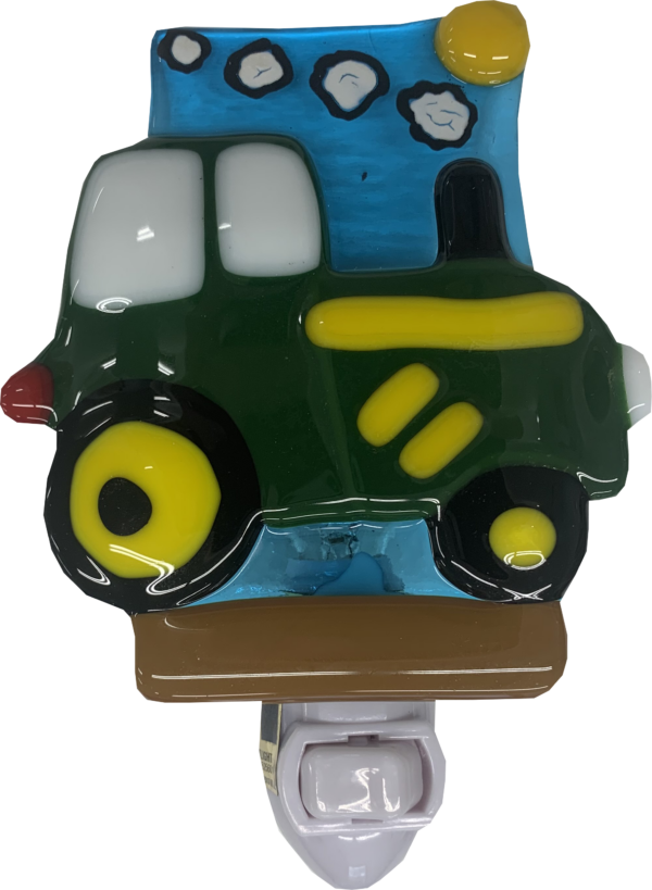 Green Tractor nightlight
